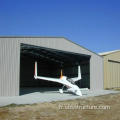 Hangar de structure en acier préfabriqué